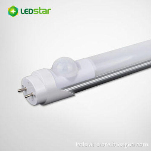 873lm/0.6m/9W 2835 SMD x 48 Pieces LED Tube with PIR Sensor, 2,800 to 6,500K Color Temperature